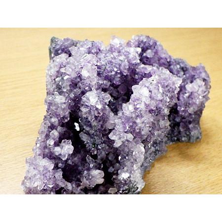 アメジストクラスター 台座クッション付き 紫水晶 AMETHYST