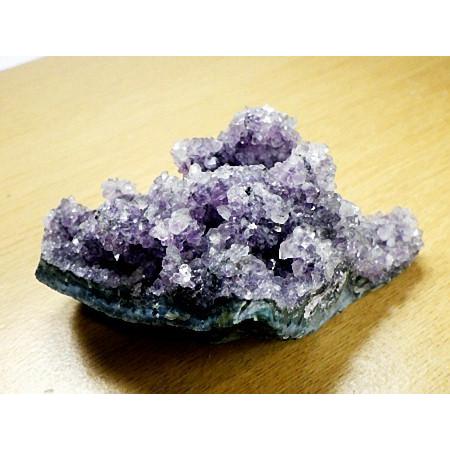 希少♡ ボリビア産 アメジスト クラスター 原石 台座付き 紫水晶 天然石 アメジストクラスター 台座クッション付き 紫水晶 AMETHYST