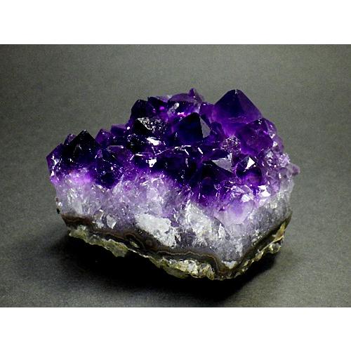 アメジストクラスター 紫水晶 高品質 結晶 Amethyst ウルグアイ アルティガス産 送料無料 No.４３の画像
