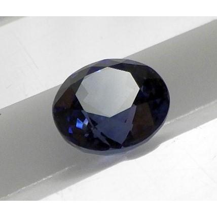 ブルーサファイヤ 5.4ミリ ルース sapphire ラウンドカット 簡易鑑別・ルースケース付き 送料無料（０３）の画像