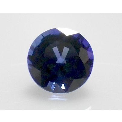 ブルーサファイヤ 5.5ミリ ルース sapphire ラウンドカット 簡易鑑別・ルースケース付き 送料無料（０４） 