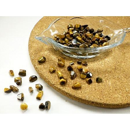 タイガーアイ 50gパック 虎目石 原石磨き石 金運石 送料無料 : 進星