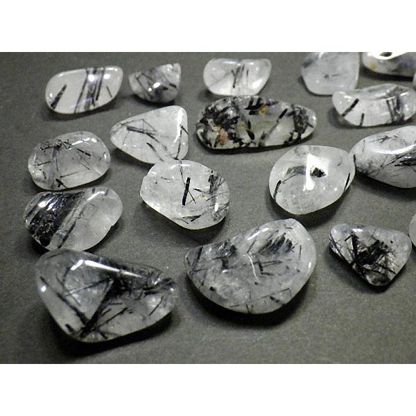 トルマリンクォーツ 50gパックトルマリン入り水晶 Tourmalinated