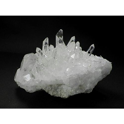 天然水晶クラスター ７１３ｇ クリスタルクラスター 台座クッション付き Crystal Quartz トマスゴンサガ産 高品質 全国送料無料 No.１０３の画像