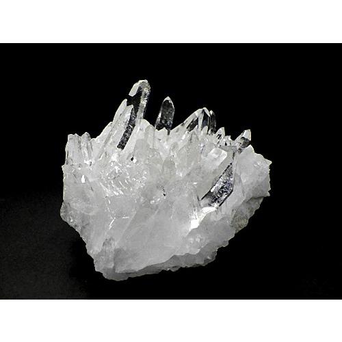 天然水晶クラスター ７１３ｇ クリスタルクラスター 台座クッション付き Crystal Quartz トマスゴンサガ産 高品質 全国送料無料 No.１０３の画像