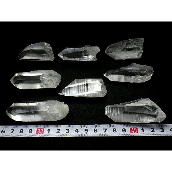天然水晶 レムリアンシードクリスタル 8石セット約314g