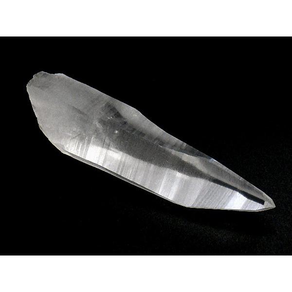 レムリアンシードクリスタル 天然水晶 １１３ｍｍ ２４０ｇ クション台座付き レムリアンクォーツ セラ・デ・カブラル産 送料無料 No.４５の画像