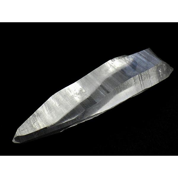 レムリアンシードクリスタル 天然水晶 １１３ｍｍ ２４０ｇ クション台座付き レムリアンクォーツ セラ・デ・カブラル産 送料無料 No.４５の画像