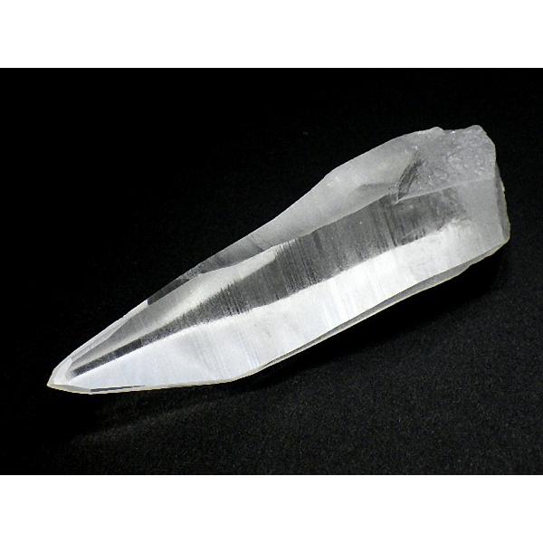 レムリアンシードクリスタル 天然水晶 １１３ｍｍ ２４０ｇ クション台座付き レムリアンクォーツ セラ・デ・カブラル産 送料無料 No.４５の画像