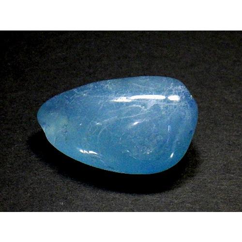 大粒 アクアマリン １８７ｃｔ 簡易鑑別書付き Aquamarine 高品質 サンタマリアカラー 緑柱石 モザンビーク産 送料無料 No.０７の画像