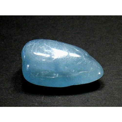 大粒 アクアマリン １８７ｃｔ 簡易鑑別書付き Aquamarine 高品質 サンタマリアカラー 緑柱石 モザンビーク産 送料無料 No.０７の画像