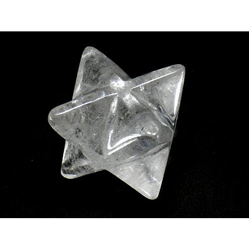 天然水晶 特大マカバスター マカバクリスタル 神聖幾何学多面カット L 