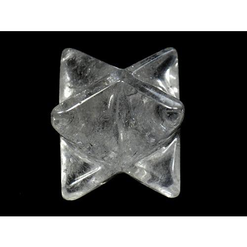 天然水晶 特大マカバスター マカバクリスタル 神聖幾何学多面カット L
