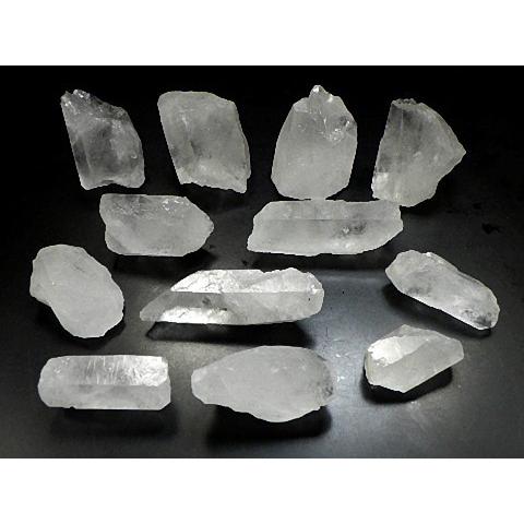 天然水晶 3kgパック クリスタルクォーツ 石英原石 厄除け 土地の 