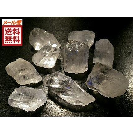 クリスタル 天然水晶 １００ｇ量り売り　クォーツ Crystal Quartz　原石　トマスゴンサガ産　メール便送料無料