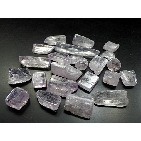 クンツァイト 30g量り売り Kunzite リチア輝石 原石磨き チップ