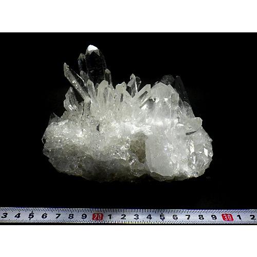 天然水晶 2kg クション台座付き 高品質 水晶クラスター 石英原石 