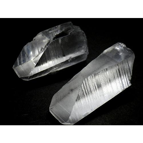 天然水晶　レムリアンシードクリスタル ６石セット レムリアンクォーツ 原石ポイント ブラジル産 全国送料無料　No.０５の画像