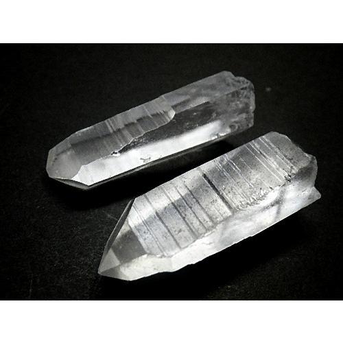 天然水晶　レムリアンシードクリスタル ７石パック レムリアンクォーツ 原石ポイント ブラジル産 詰め合わせ 送料無料　No.４６の画像