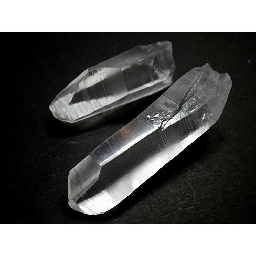 天然水晶　レムリアンシードクリスタル ７石パック レムリアンクォーツ 原石ポイント ブラジル産 詰め合わせ 送料無料　No.４６の画像