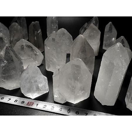 天然水晶原石 水晶ポイント 500gパック ナチュラル クリスタル