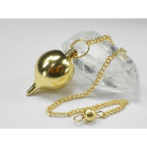 ボールポイント ペンデュラム ゴールドメタル Pendulum ペンデュラムの使い方付き ヒーリング ダウジング 振り子占い 全国送料無料 進星 通販 Yahoo ショッピング