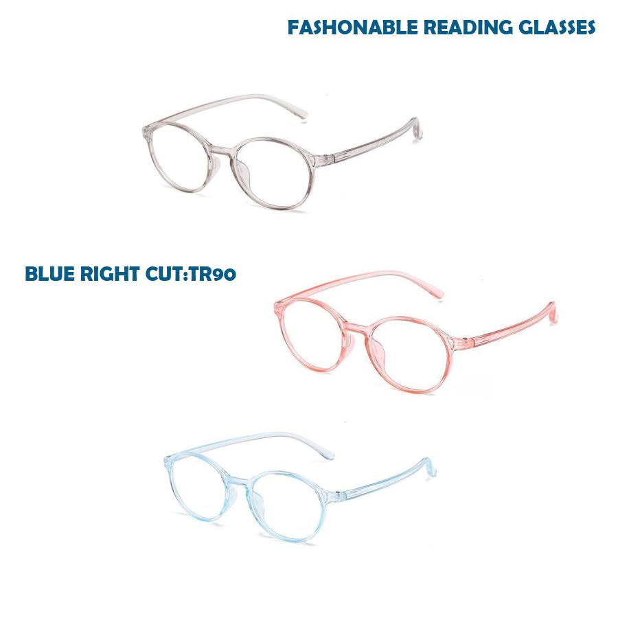 淡い色レトロデザイン　ブルーライトカット　たまご型　楕円レトロ　おしゃれ　老眼鏡　ポップ　メンズ　レディース　シニアグラス　男女兼用　プレゼント | 