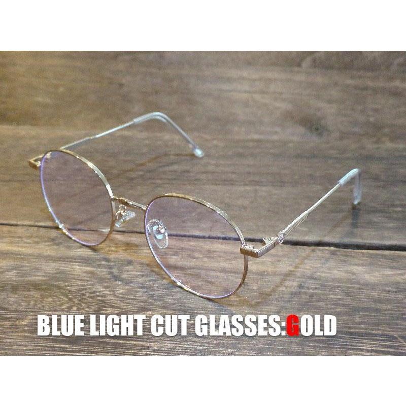 丸めがね ブルーライトカット 男女兼用 丸型 丸い おしゃれ