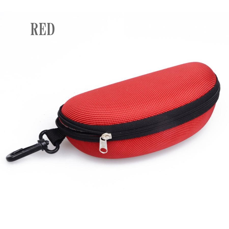 カラフル　メガネケース　ブラック　ピンク　オレンジ　ブラウン　ブルー　レッド　6色　ハードケース　サングラスケース |  | 06