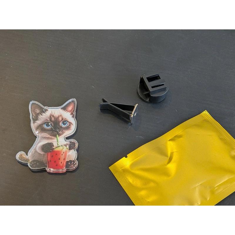 ネコ　猫　芳香剤　エアフレッシュナー　黒猫　エアベントクリップデコレーション |  | 05