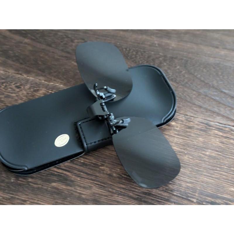 コールマンCL04-1 CL04-2 クリップオン　ケース付き　 偏光サングラス　 おしゃれ　キャンプ　バイク　ハーレー　アメ車 | Coleman | 02