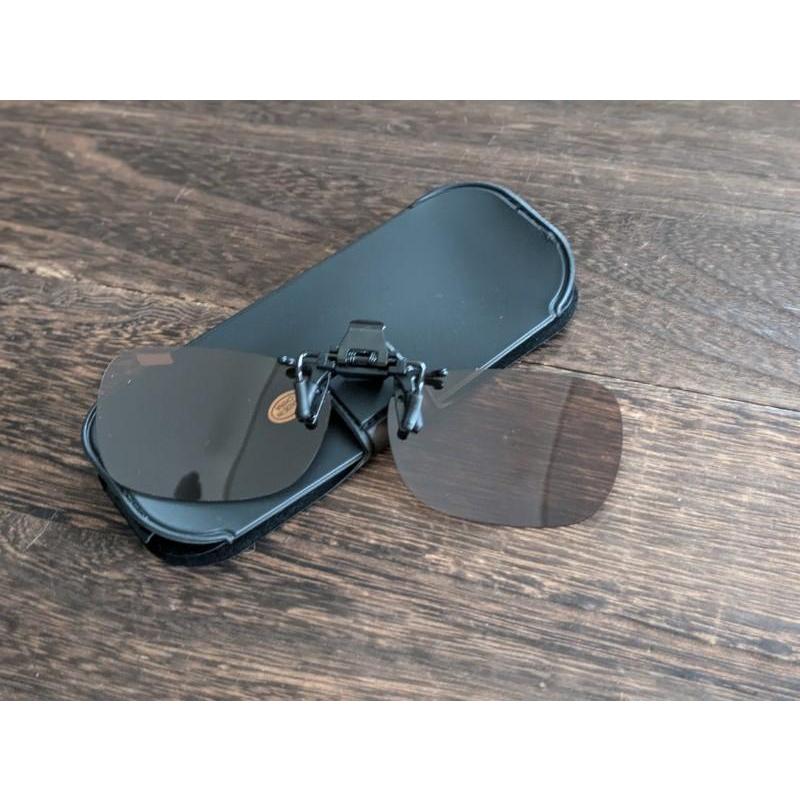 コールマンCL04-1 CL04-2 クリップオン　ケース付き　 偏光サングラス　 おしゃれ　キャンプ　バイク　ハーレー　アメ車 | Coleman | 04