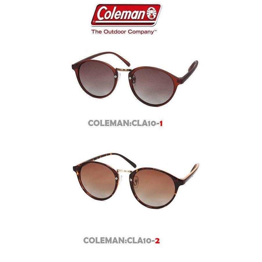 COLEMAN コールマン　CLa10-1 CLA10-2 　サングラス　 おしゃれ 薄い色　人気 ボストン　丸メガネ　偏光サングラス | Coleman