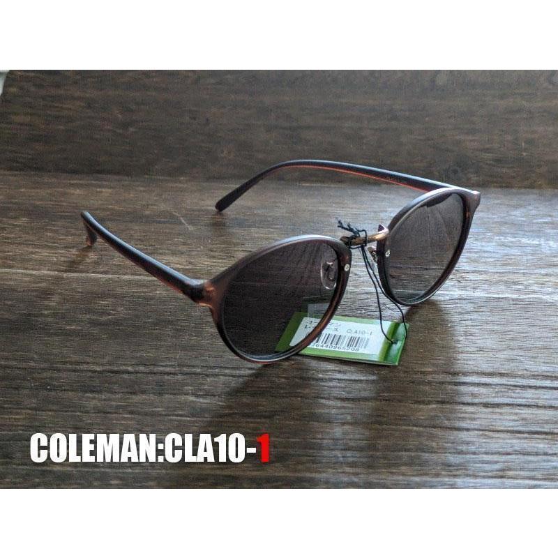 COLEMAN コールマン　CLa10-1 CLA10-2 　サングラス　 おしゃれ 薄い色　人気 ボストン　丸メガネ　偏光サングラス | Coleman | 03