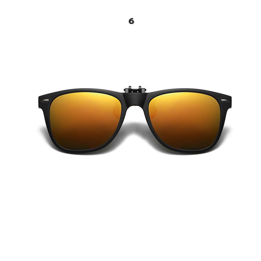 クリップオンサングラス　跳ね上げ式　調光　偏光　夜間　日夜兼用　お洒落　 |  | 09