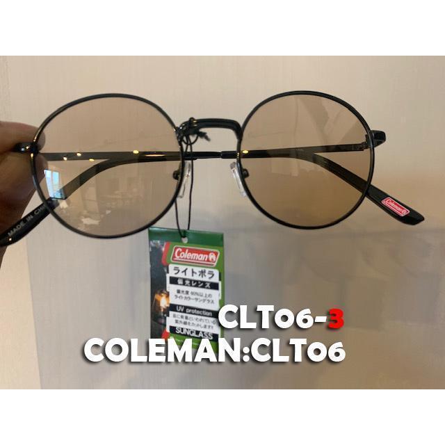 COLEMAN コールマン　CLT06-1 CLT06-2 CLT06-3 CLT06-4 偏光　サングラス　男女兼用 おしゃれ 薄い色　人気 | Coleman | 03