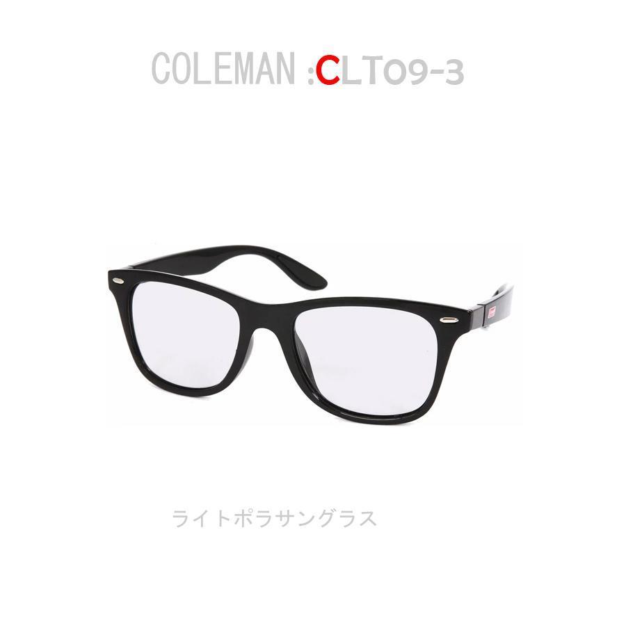 COLEMAN コールマン　CLT09-3　サングラス　 おしゃれ 薄い色　人気 ボストン　　偏光サングラス | Coleman