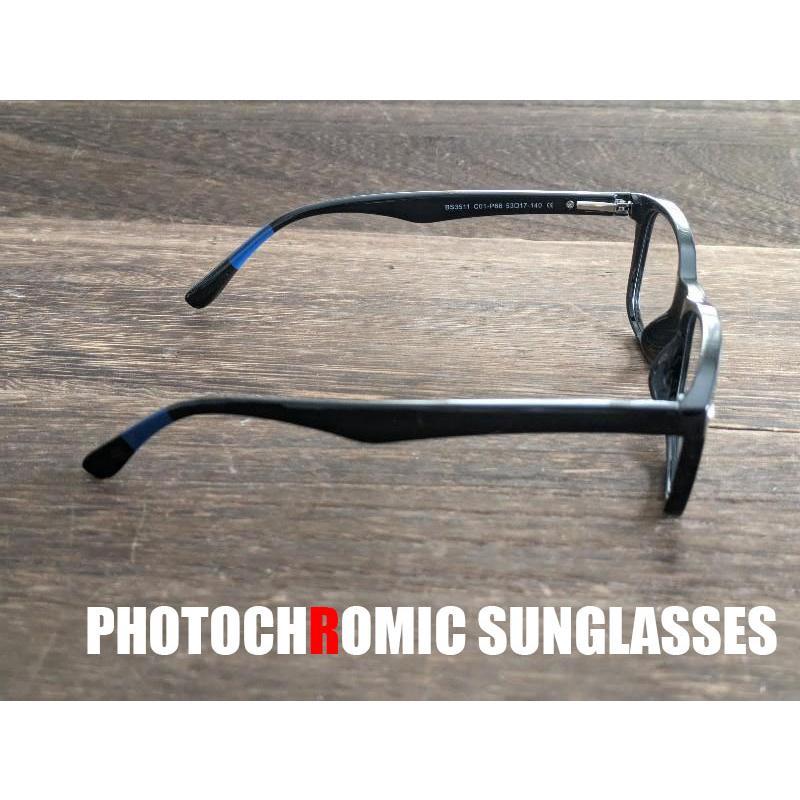 SHUTTO 調光サングラス レンズの色が変わる 伊達眼鏡 ハーレー