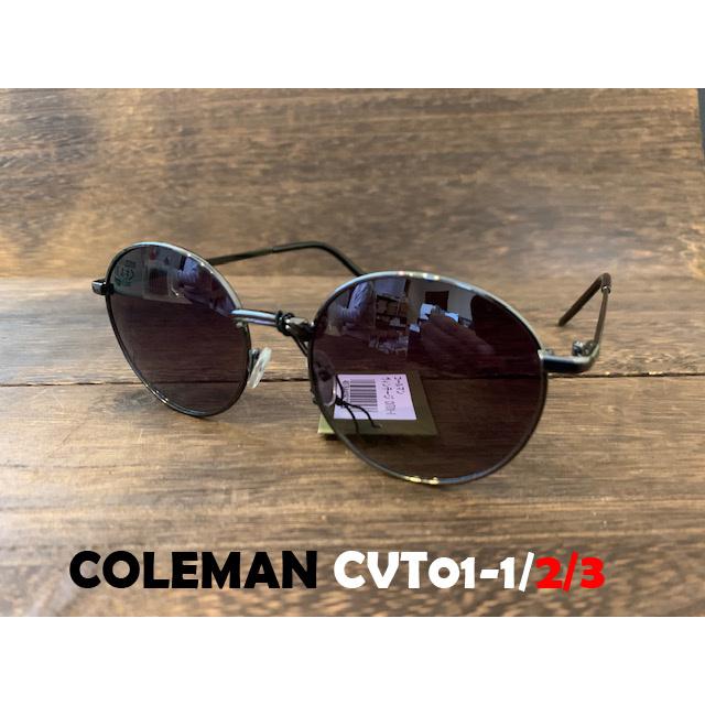 COLEMAN コールマン　CVT01-1 CVT01-2 CVT01-3 ビンテージコレクション　丸　偏光　サングラス　男女兼用 おしゃれ | Coleman | 01