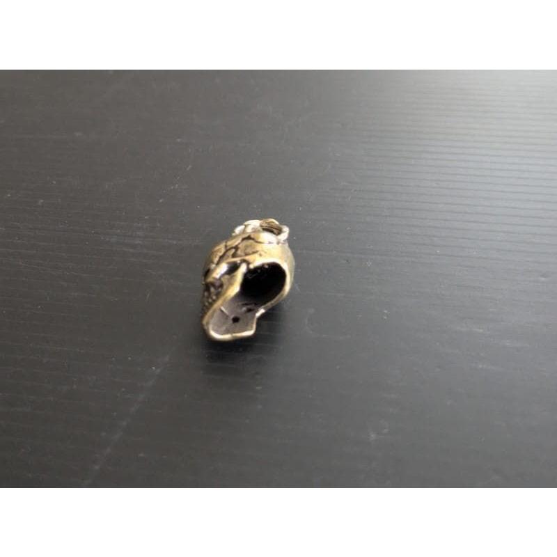 ペンダントトップ　真鍮　どくろ　スカル　キーホルダー　ネックレストップ |  | 02