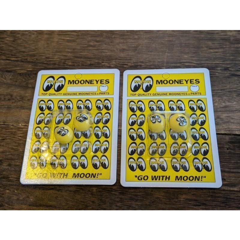 ムーンアイズ エアバルブ キャップ  アイボール ２セット（４個入） MOONEYES 追跡可能　クリックポスト | 
