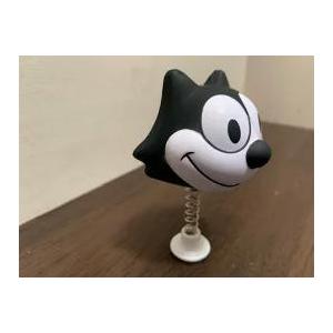 スプリングスタンド付き　FELIX THE CAT  アンテナ トッパー アンテナボール  イエロー |  | 01