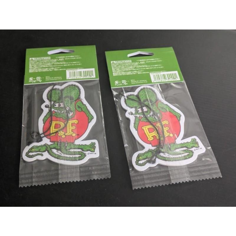 2枚組　ラットフィンク エアフレッシュナー   RatFink ダイカット 芳香剤　車　トイレ GR | 