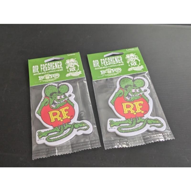 2枚組　ラットフィンク エアフレッシュナー   RatFink ダイカット 芳香剤　車　トイレ GR |  | 01
