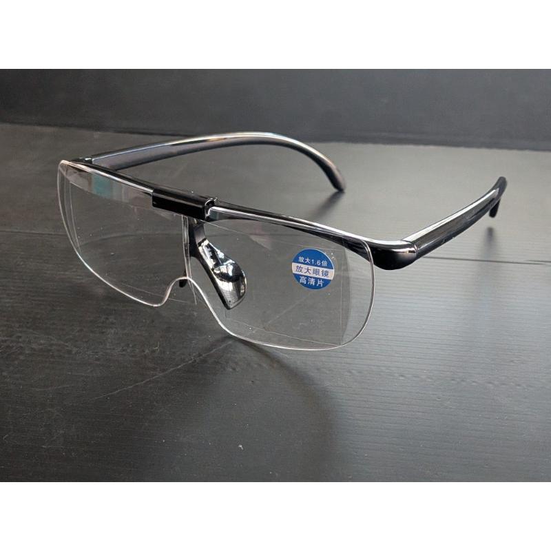 レンズが大きい　レンズが上がる　跳ね上げ式　メガネルーペ　ルーペ　拡大鏡　1.6倍　　　メガネ型ルーペ |  | 05