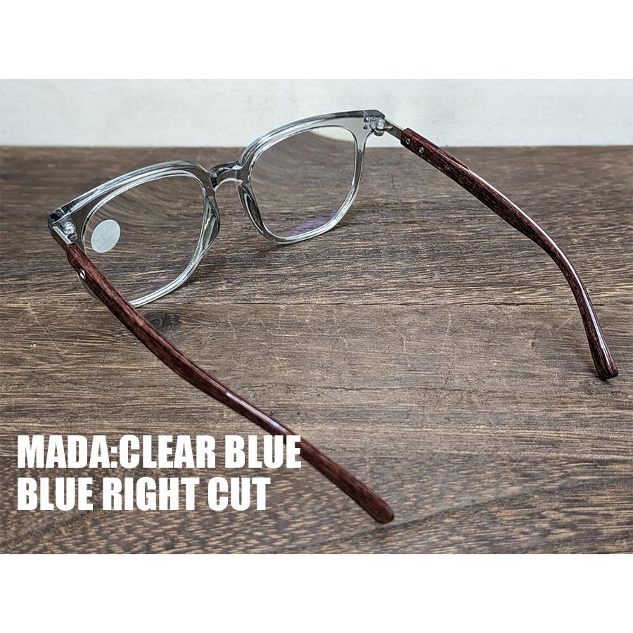 MADA　ブルーライトカット 老眼鏡　ブラック　クリア　ブルークリア　ブルー　おしゃれ　ポップ　リーディンググラス　シニアグラス　男女兼用　 |  | 06