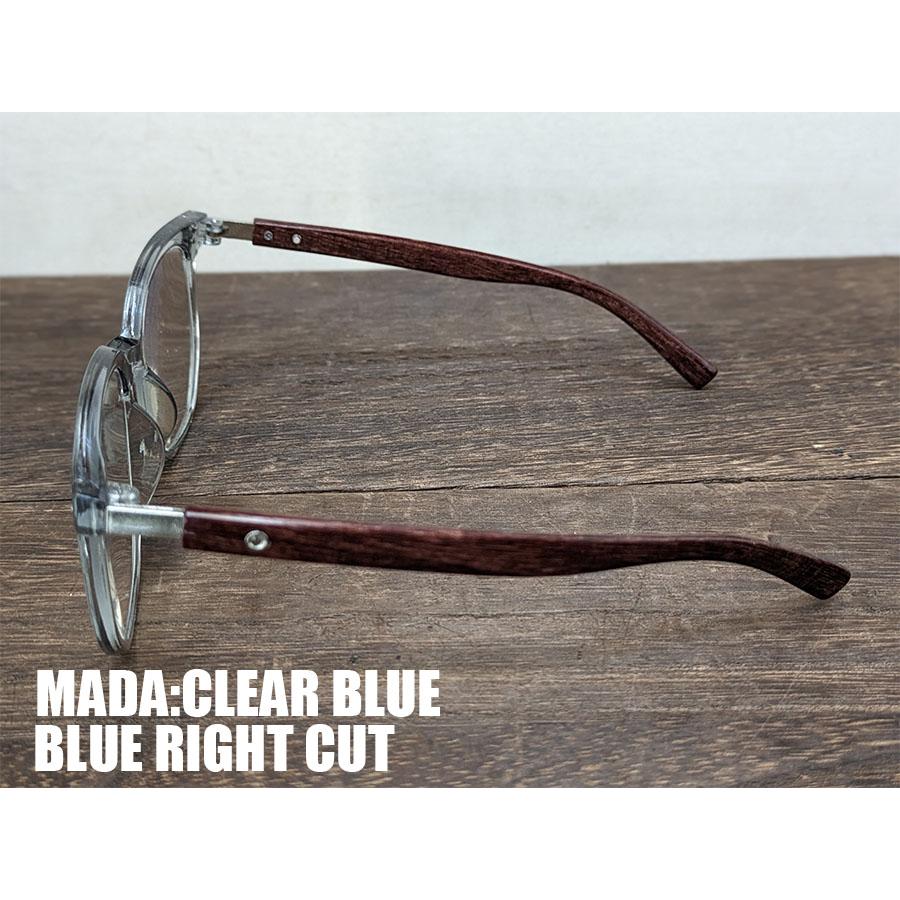 MADA　ブルーライトカット 老眼鏡　ブラック　クリア　ブルークリア　ブルー　おしゃれ　ポップ　リーディンググラス　シニアグラス　男女兼用　 |  | 07