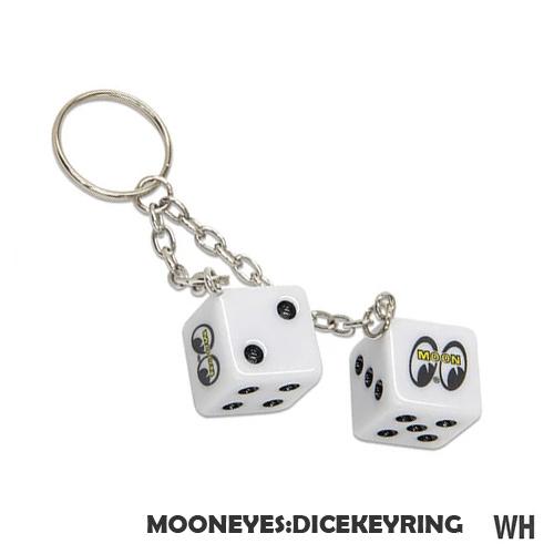 ツイン　2個　MOON EYES ムーンアイズ トゥイン ダイス キーリング　サイコロキーホルダー　2個　車のカギ　バイクのカギ ゴルフバッグ |  | 03