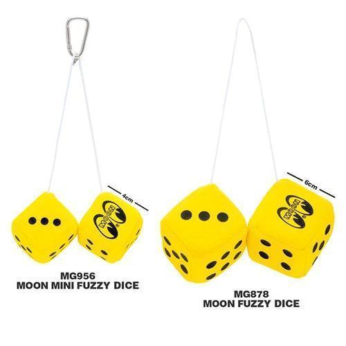 ミニムーンアイズ(MOONEYES) MOON ミニファジーダイス　サイコロ　バックミラー |  | 03