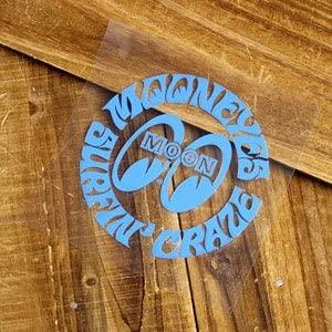 ムーンアイズ サーフィン クレイズ ステッカー MOONEYES SURFIN CRAZE ハーレー　バイク　カスタムシール アメ車　ホットロッド |  | 03